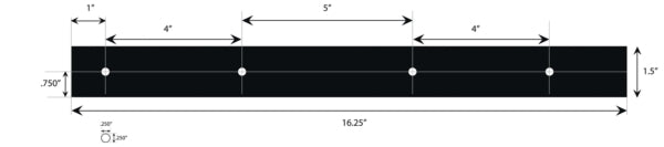 KIMPEX LIMITER STRAP 16.25 X 1.5 0604-579