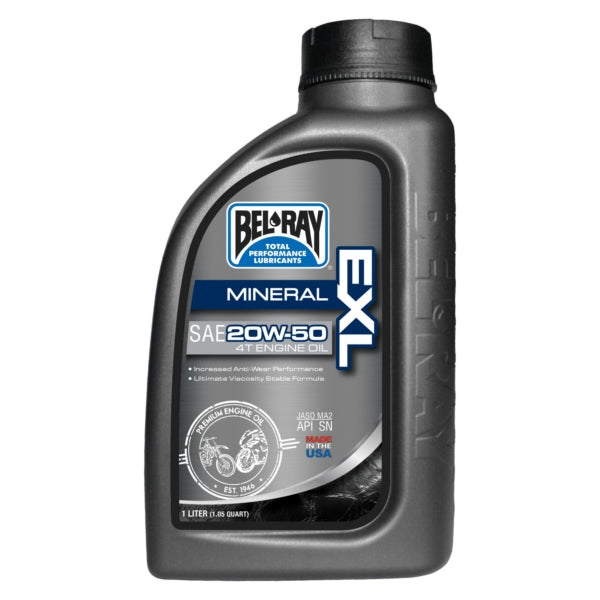 BEL-RAY ENGINE OIL EXL 20W50 1L MNRAL BEL-RAY 301401150160