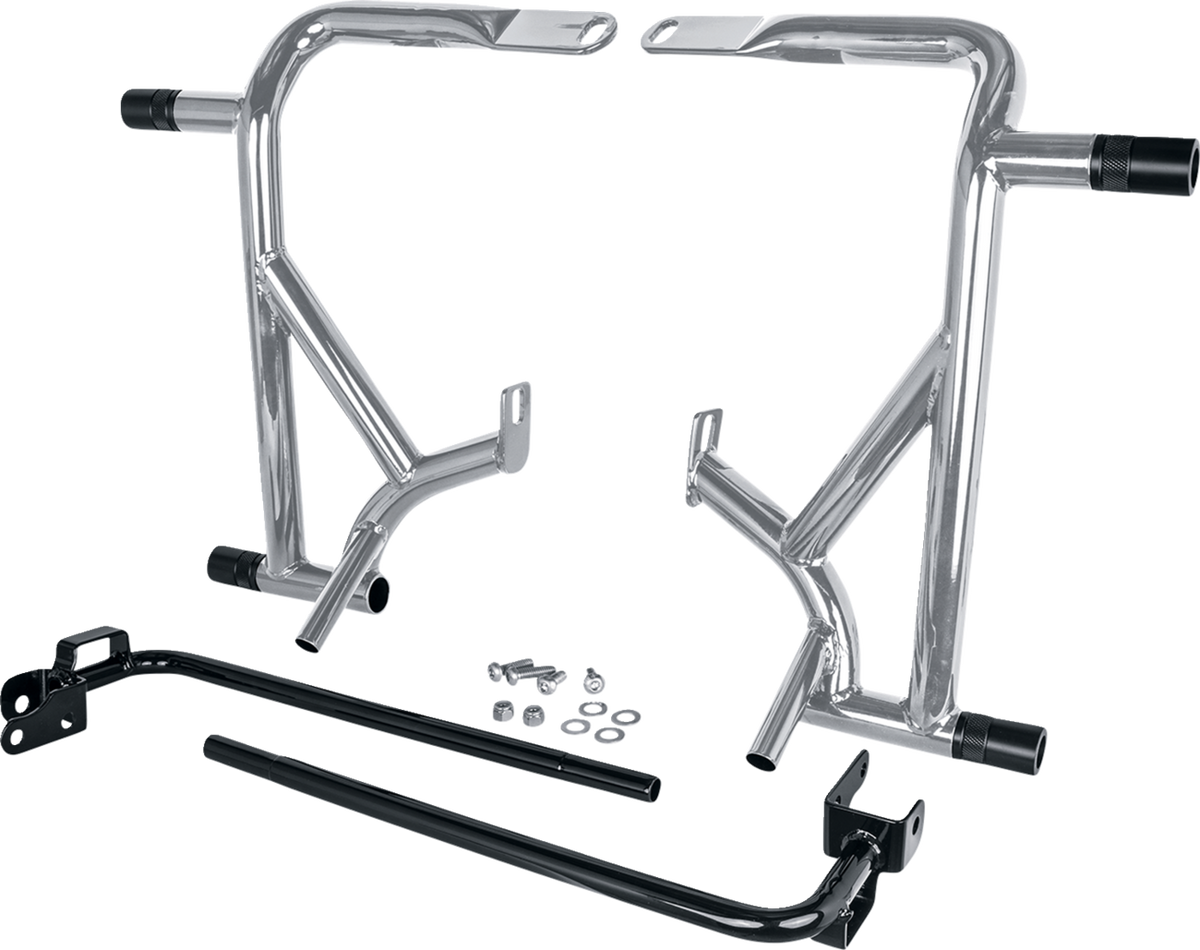 BURLY BRAND BRAWLER KIT, TOURING 2014-2023 (CHROME) B10-3013C