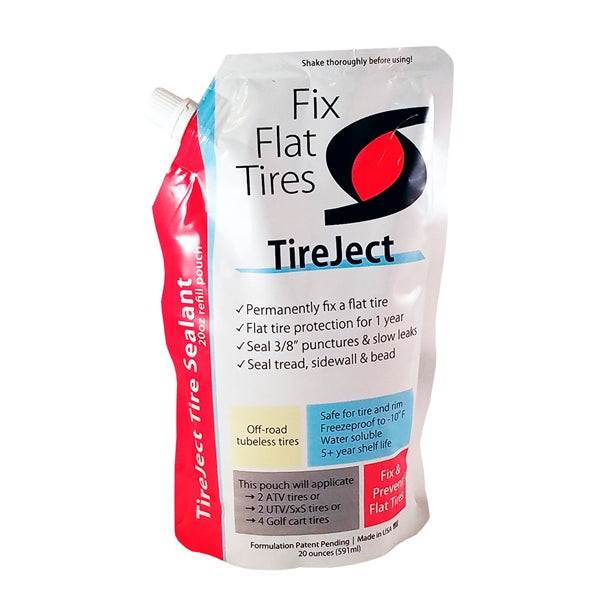 TIREJECT TIRE SEALANT 20OZ REFILL POUCH 656727533286