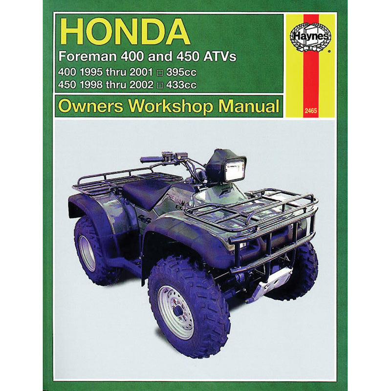 HAYNES HON TRX400 95-01 TRX450 98-02 FOREMAN HAYNES. M2465