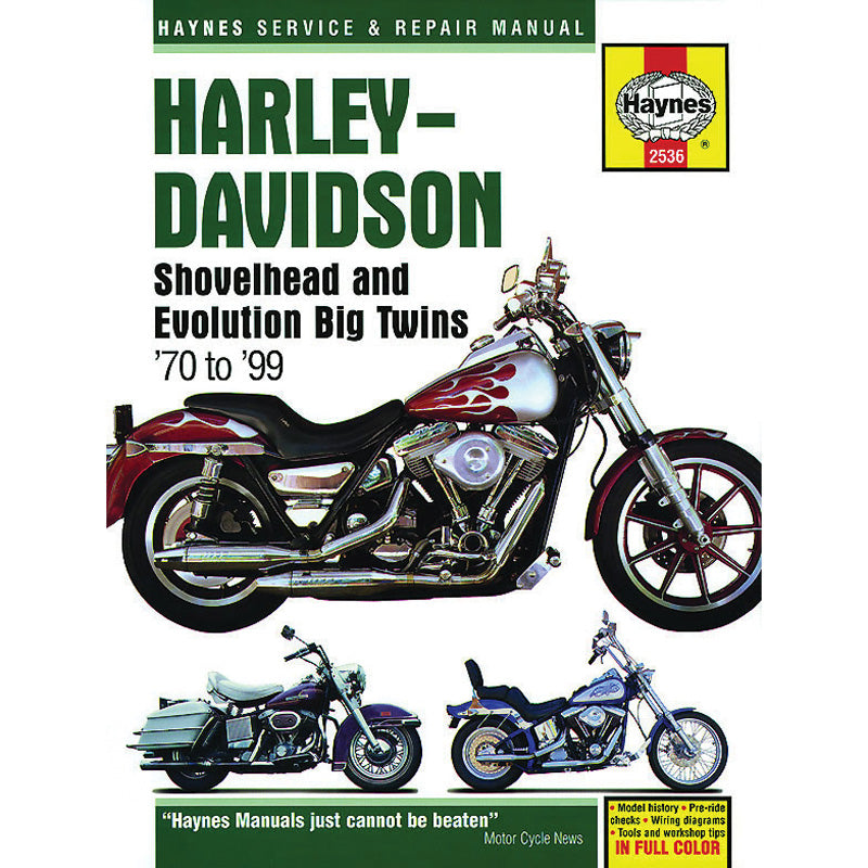 HAYNES HAYNES MANUAL DELUXE HARLEY BIG TWINS 70-99 M2536