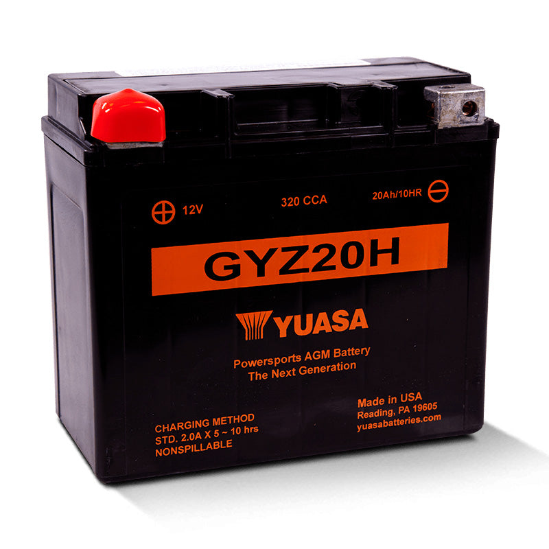 YUASA FA GYZ20H ACTIVATED YUASA USA NEW TECHNOLOGY GYZ20H
