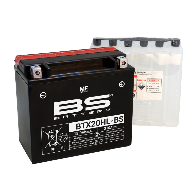 BS BATTERY BS MF - BTX20HL-BS (YTX20HL-BS) YTX20HL-BS