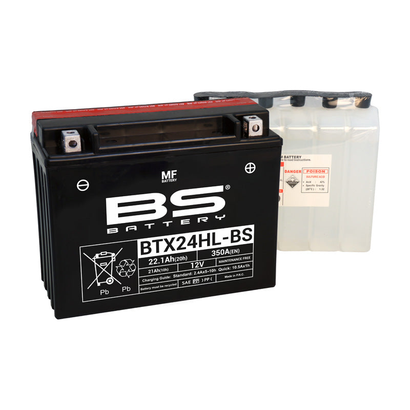 BS BATTERY BS MF - BTX24HL-BS (YTX24HL-BS) YTX24HL-BS
