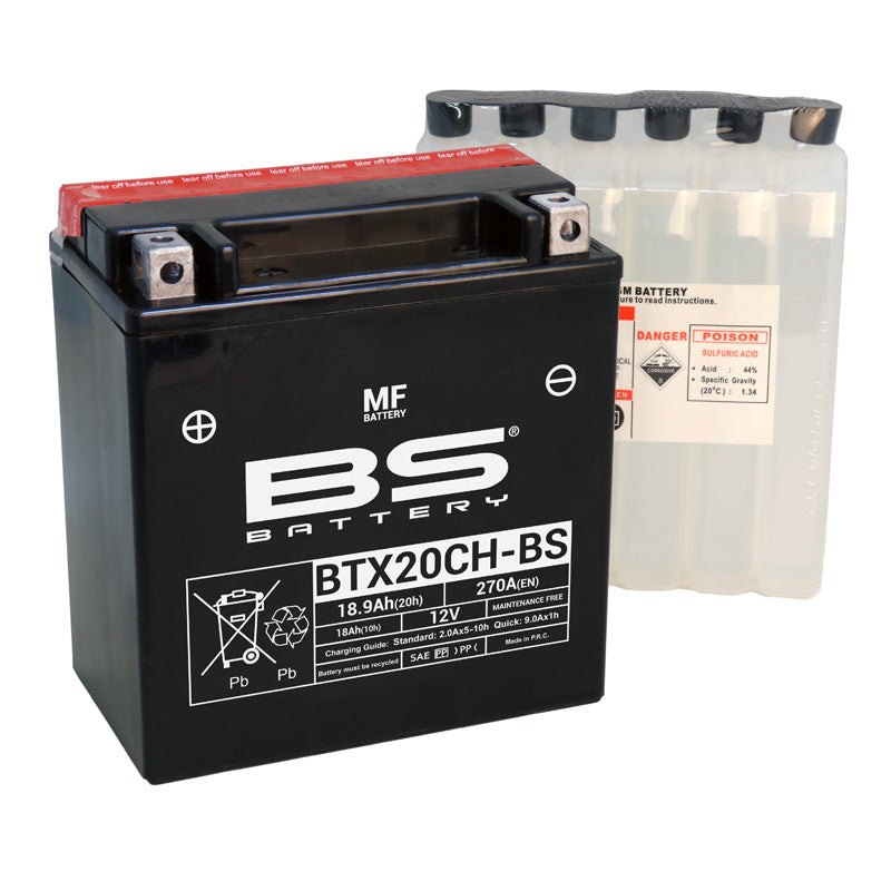 BS BATTERY BS MF - BTX20CH-BS (YTX20CH-BS) YTX20CH-BS