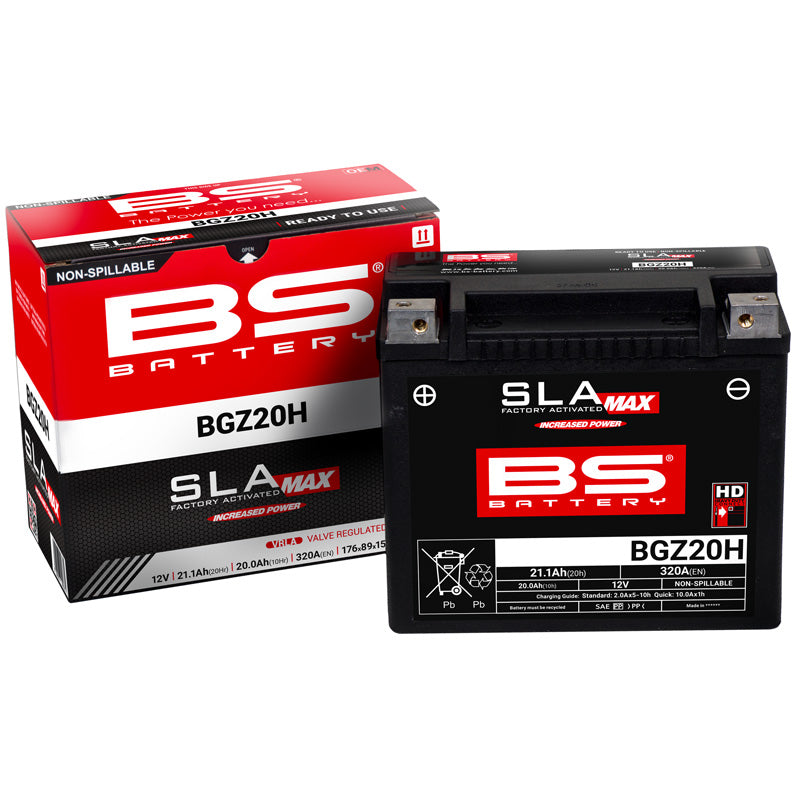 BS BATTERY BS SLA MAX - BGZ20H (FA) (GYZ20H) 300933