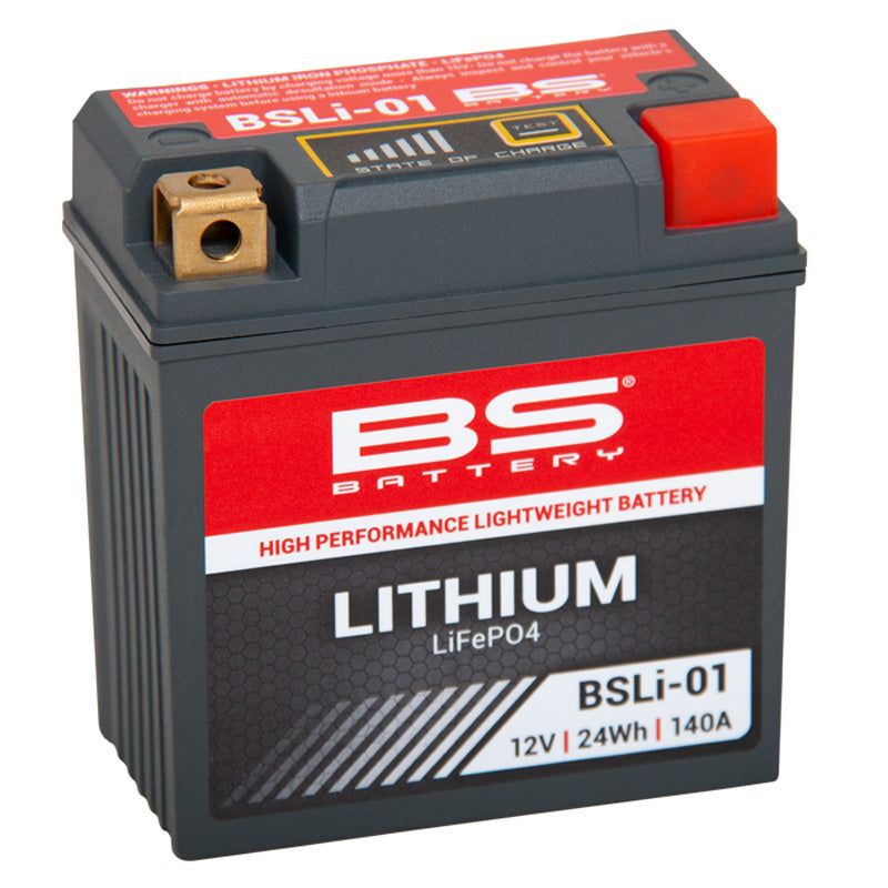 BS BATTERY BS LITHIUM BSLI-01/140CCA/24WH 31500-MKE-A61