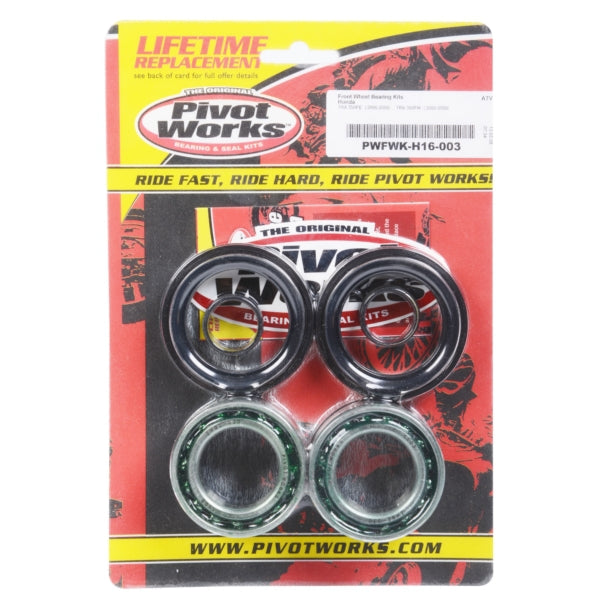 PIVOT WORKS WHEEL BEARING KIT FT HON PIVOTWORKS PWFWK-H16-003