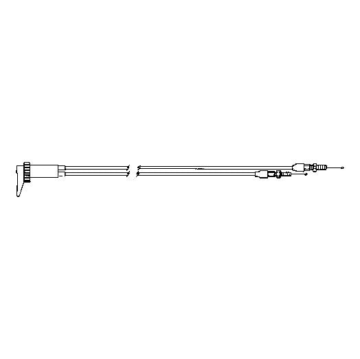 KIMPEX CHOKE CONTROL CABLE DUAL ASS KIMPEX 05-146