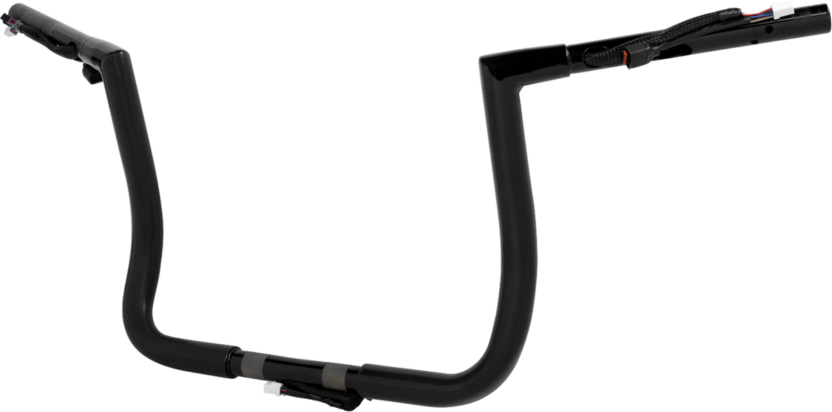 LA CHOPPERS HANDLEBAR TWIN PEAKS PRE-WIRED 1.25 12B FLH 24 LA-7367-12BW