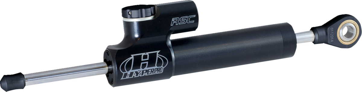 HYPERPRO STEERING DAMPER S075 - RSC - R - DARK EDITION (ALL BLACK) DS-075D-NP1-R