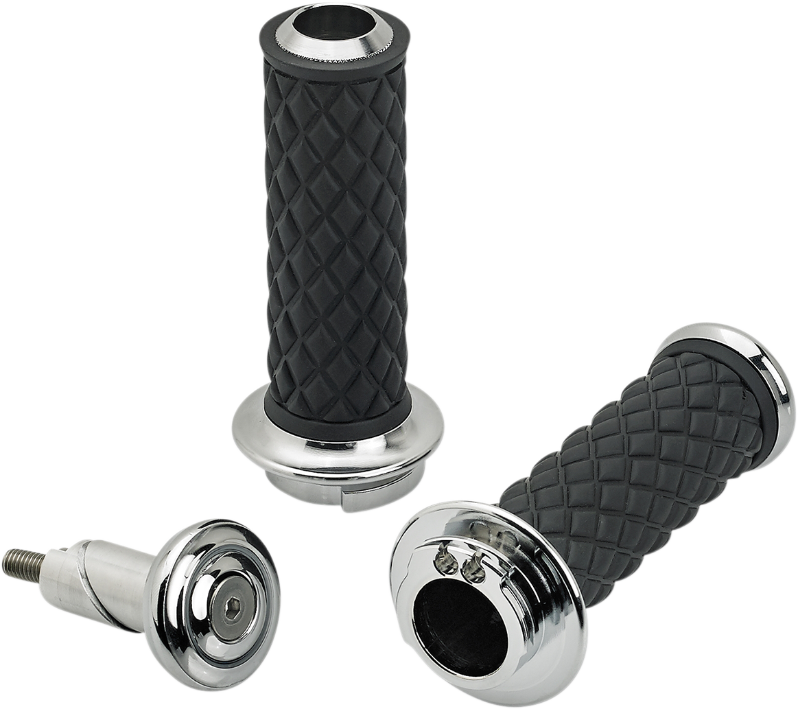 BILTWELL GRIPS ALUMICORE D-CBLE CH 6604-105-01