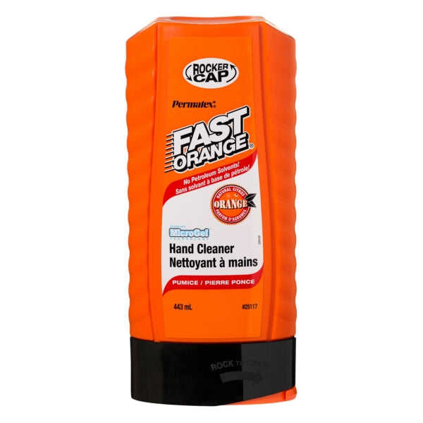 PERMATEX CLEANER HAND PUMICE F-ORANGE 443ML 25117