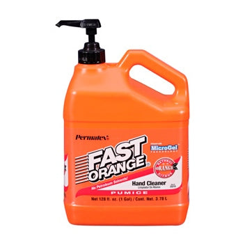 PERMATEX HAND CLEANER W/PUMICE FAST ORANGE 3.78L 25219