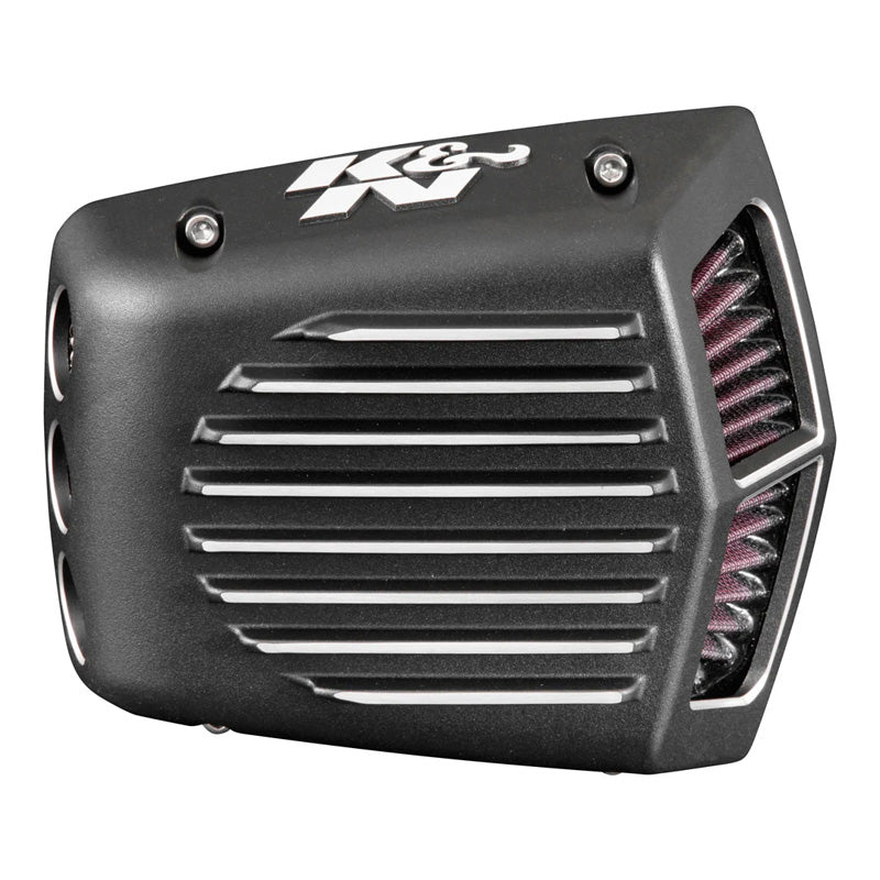 K&N STREET METAL INTAKE SYSTEM SHAKER BLK H/D SOFTAI RK-3950