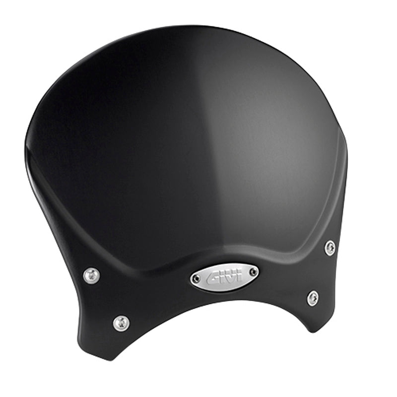 GIVI UNIVERSAL BLACK WINDSCREEN FOR NAKED BIKE 100ALB