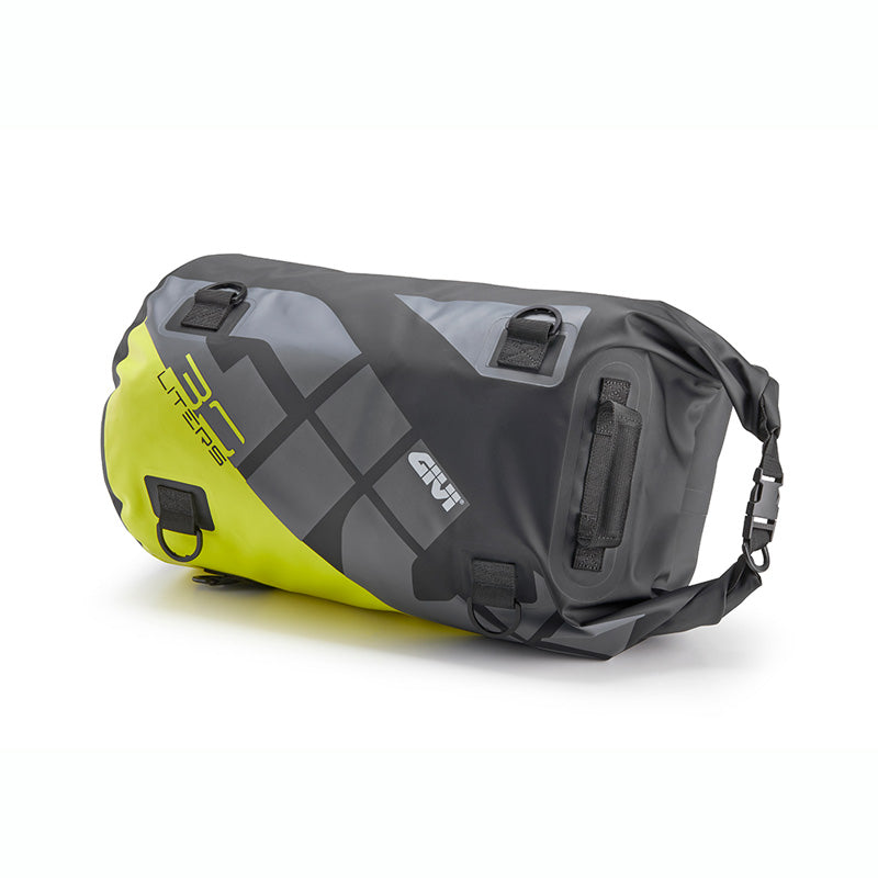 GIVI EASY-T 30L GREY/YELLOW CYLINDER BAG EA114GYB