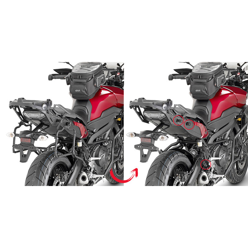 GIVI TUBULAR SIDECASES HOLDER YAMAHA FJ09 2015 PLR2122