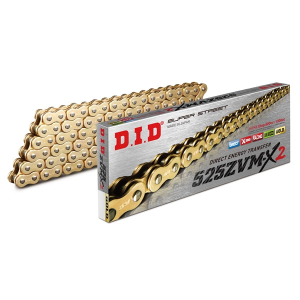 DID 525ZVM-X2 120L ZB GLD DID 525ZVMX2G120