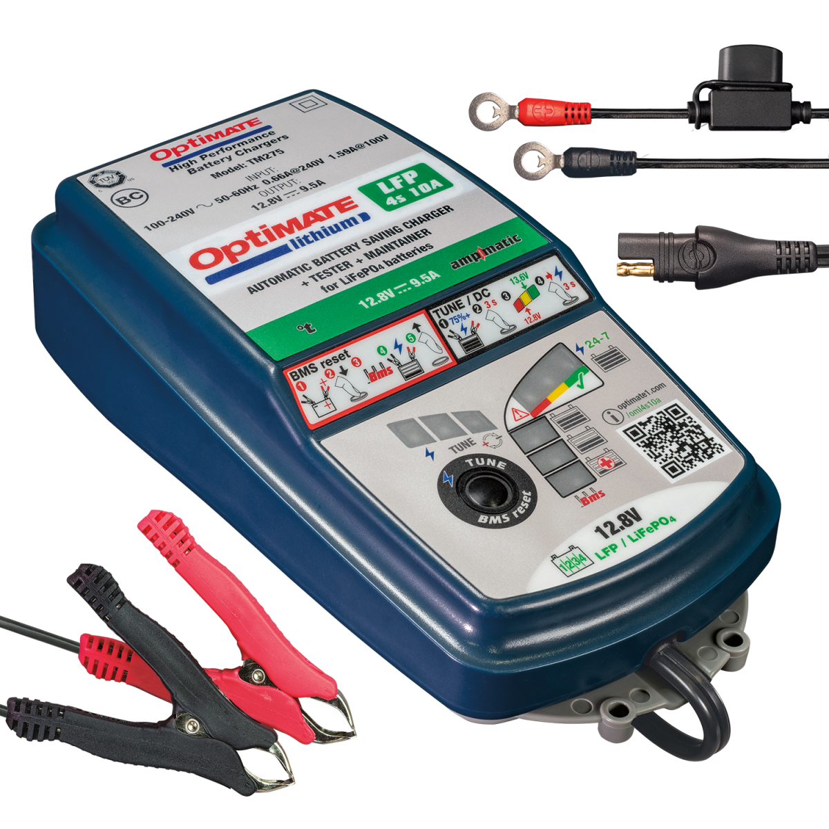 TECMATE OPTIMATE LITHIUM 4S 10A (V2) TM275