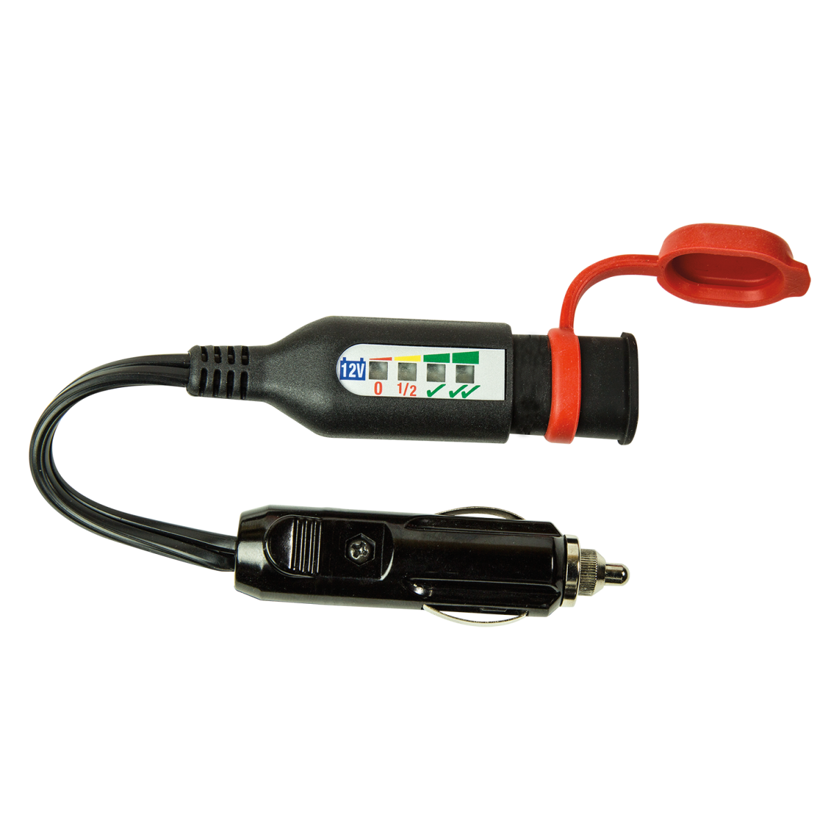 TECMATE O-126 AUTO DIN TO SAE TEST BATT & CHARGE O-126V2