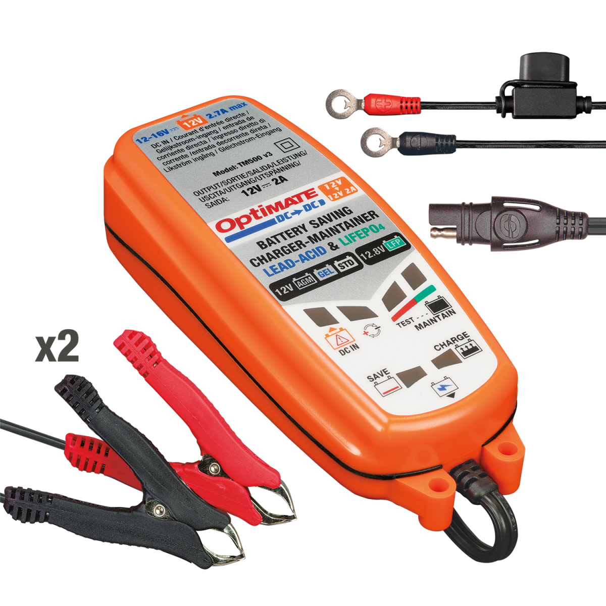 TECMATE OPTIMATE DC TO DC 2A (V3) TM500