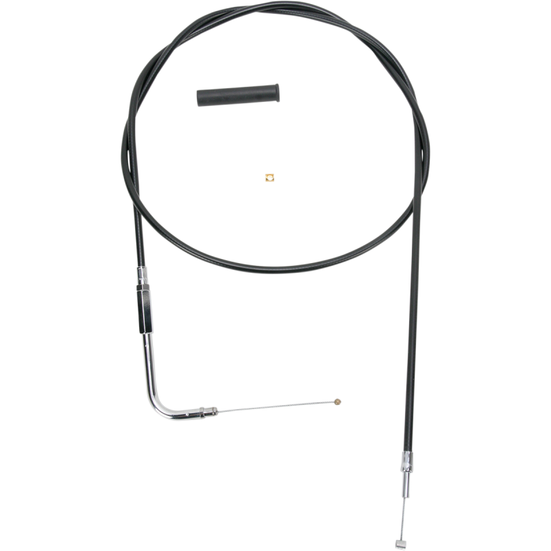DRAG SPECIALTIES BLACK THROTTLE CABLE 4332154B