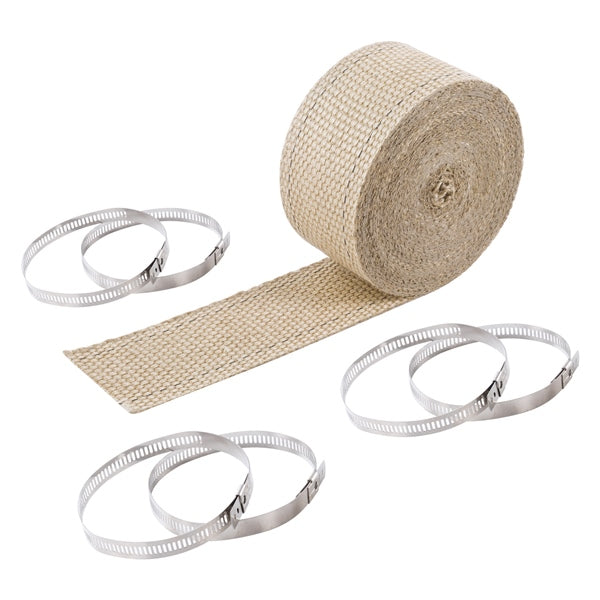 DEI PIPE WRAP W/LOCKING TIE KIT 2" X 25 TAN 901122