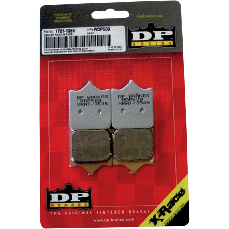 DP BRAKES BRAKE PAD DP RDP509 RDP509