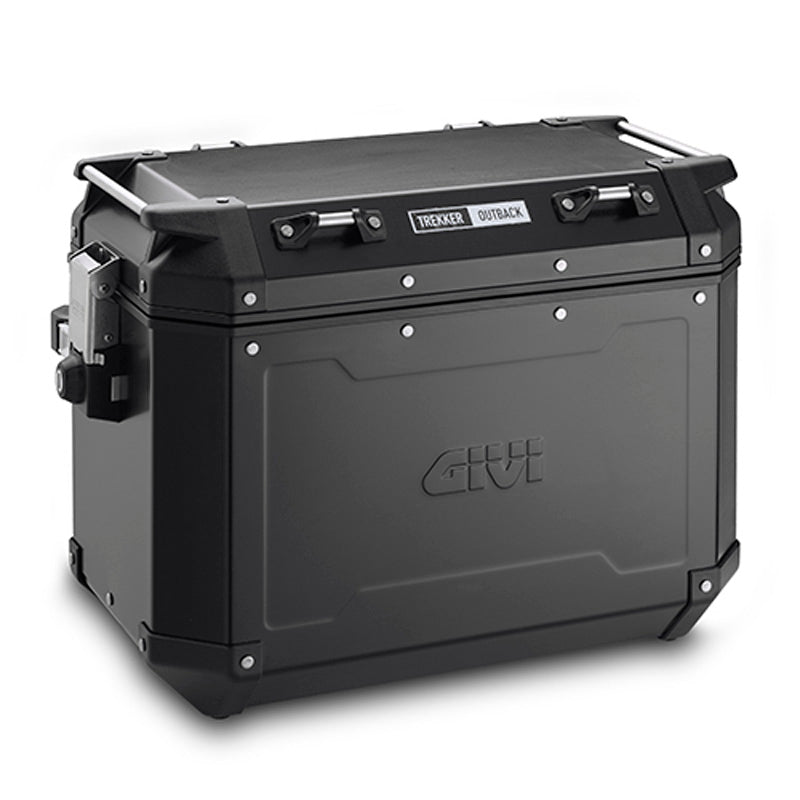 GIVI OBKN48BR TREKKER OUTBACK BLACK RIGHT SIDE (48 LIT OBKN48BR