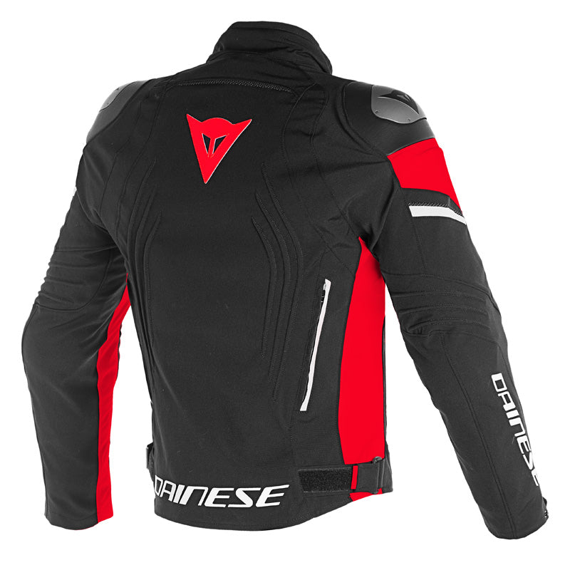 DAINESE RACING 3 D-DRY JACKET BLACK/BLACK/RED 1654605-684-60