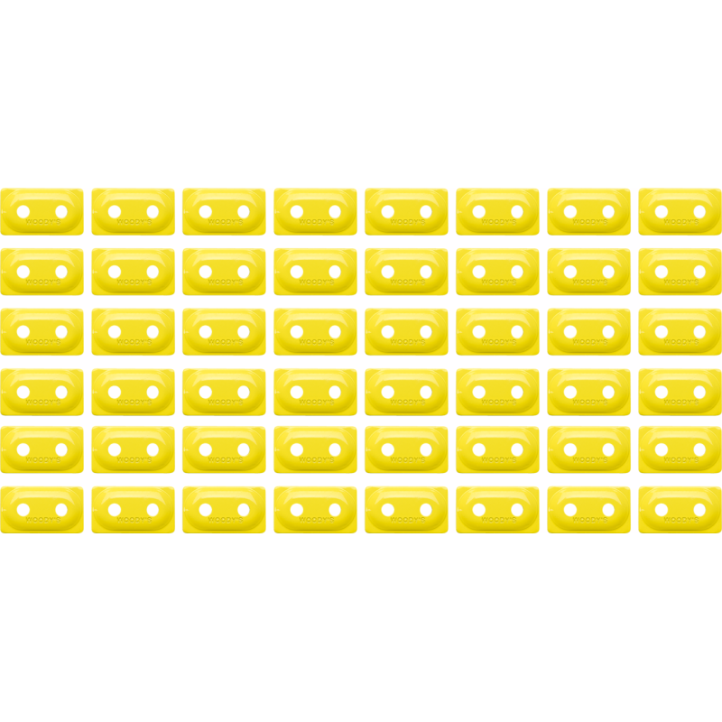 WOODYS BACKER 2HOLE ALM HVIZ48PK ADD2-3830-B-1