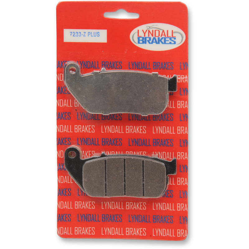 LYNDALL RACING BRAKES LLC 04-13 XL FRT Z-PLUS BRAKE PADS 1720-0031