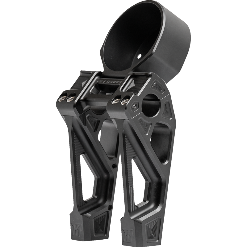 KODLIN FASTBACK GAUGE BUCKET UNIVERSAL FASTBACK RISERS BLACK K61257