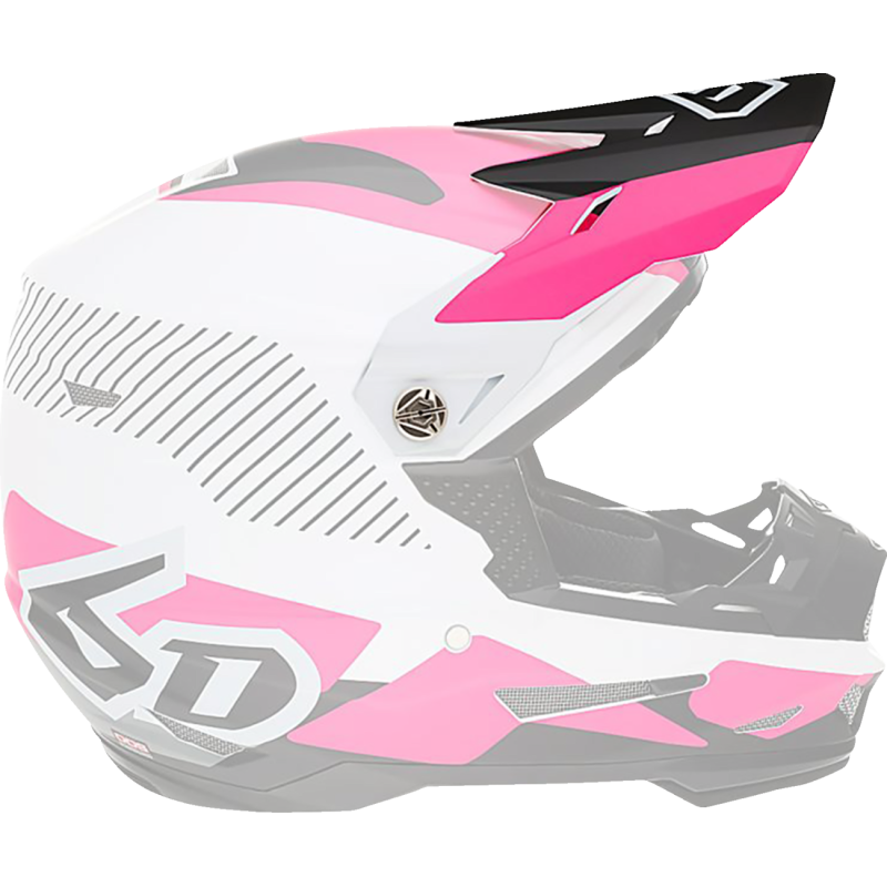 6D HELMETS VISOR ATR2 FUSION NEON-PK 72-6106