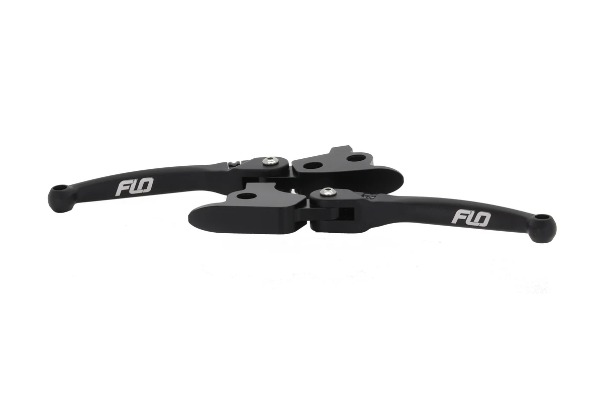 FLO MOTORSPORTS HD MX BRAKE/CLUTCH LEV TOUR 17+UP-BLK HD-809 BLK