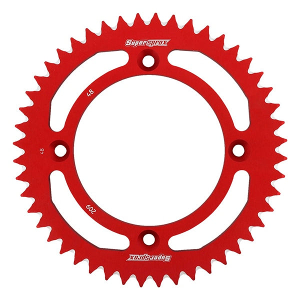 SUPERSPROX SPROCKET ALU 48 RR RD SUPERSPROX RAL-209-48-RED
