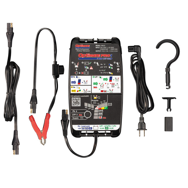 TECMATE OPTIMATE PRO 1 DUO 12V 10A TM-650US
