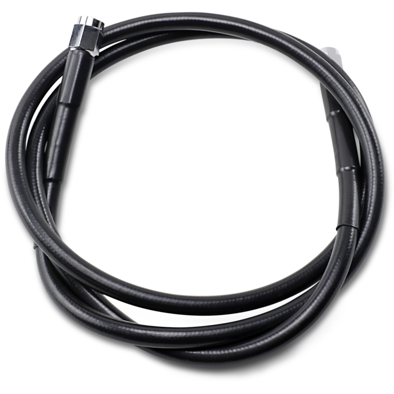 DRAG SPECIALTIES BLACK S/S BRAKE LINE 46" 846-BLK