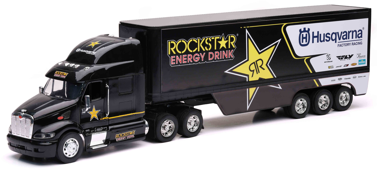 NEW RAY TOYS 1:32 ROCKSTAR HUSQ TEAM TRUCK 10963
