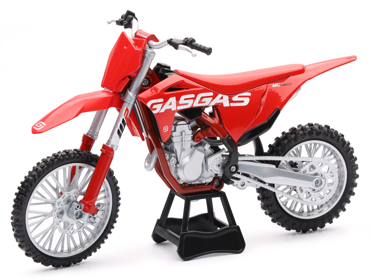 NEW RAY TOYS GAS GAS MC450 DIRT BIKE 1:12 58293