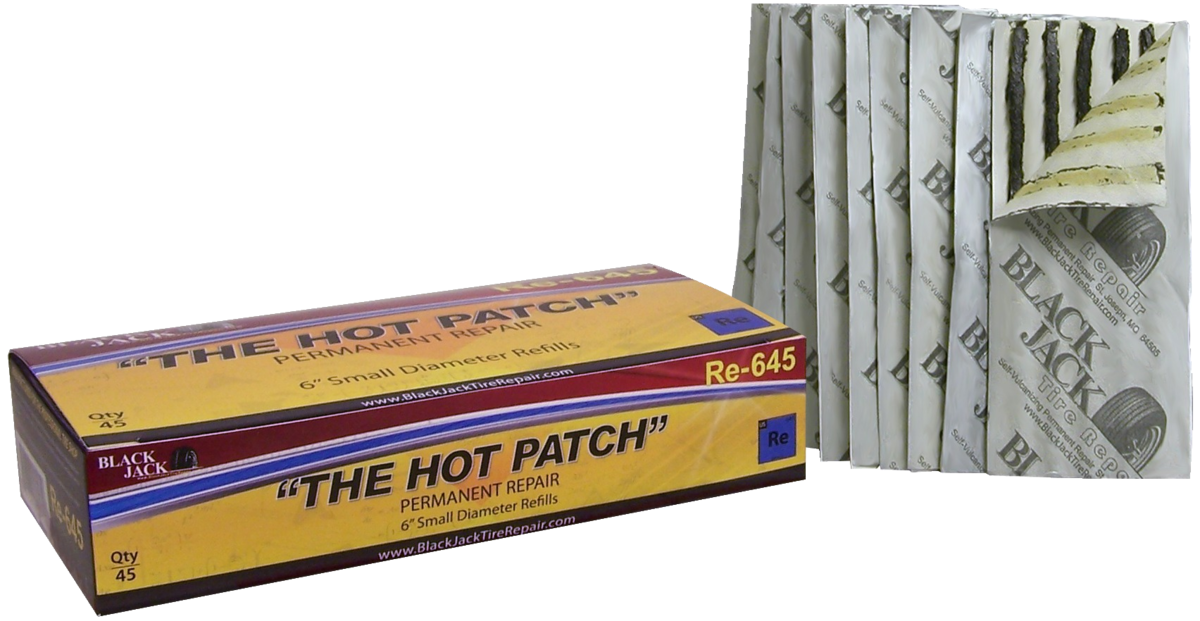BLACK JACK TIRE REPAIR INSERTS 6 X1/8 (45) RE-645