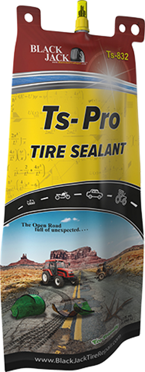 BLACK JACK TIRE REPAIR 32OZ TIRE SEALANT SQUEEZE POUCH TS-832