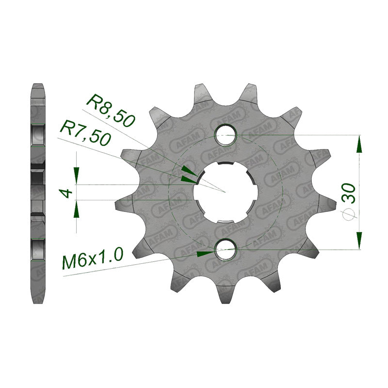 AFAM FRONT SPROCKET HON GROM 125 (2015) 20101-15 20101-15