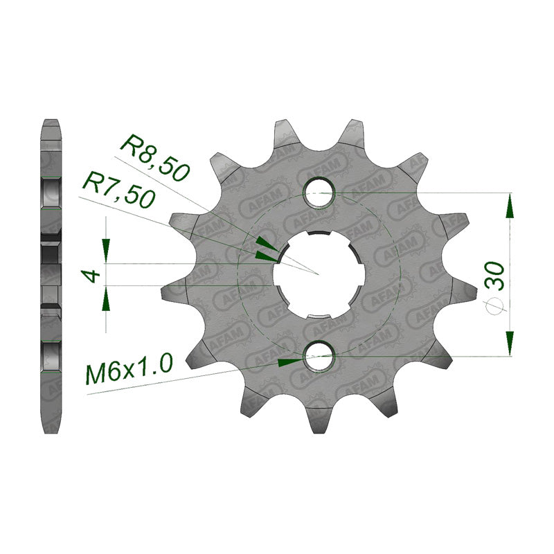 AFAM FRONT SPROCKET HON GROM 125 (2015) 20101-16 20101-16