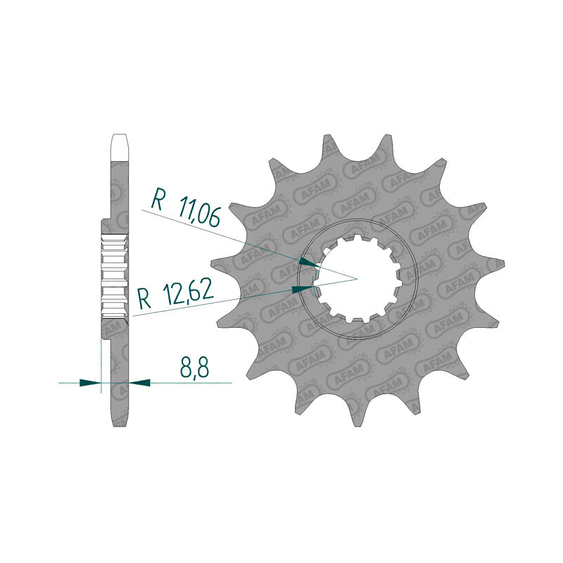 AFAM AFAM FR.13T 520P KTM 50033029-013 (JTF-1901) 73301-13