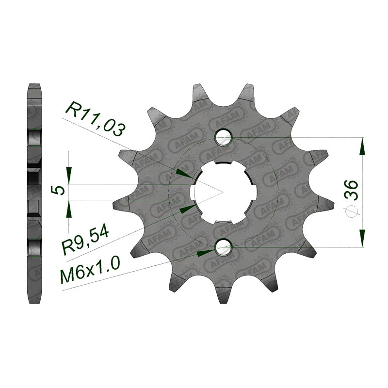 AFAM AFAM 13T TRX200X-250X-TRX300EX 93/05 (JTF-1352) 20313-13