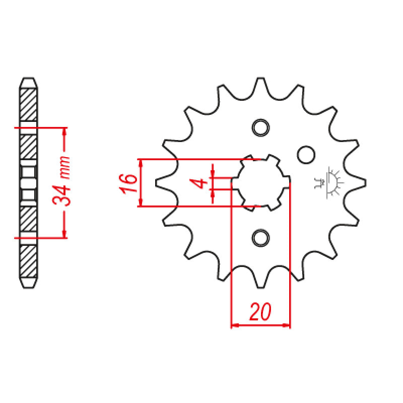 ITL SPR.FR.27511-27100/5HO 16T 263/425-16T 110506