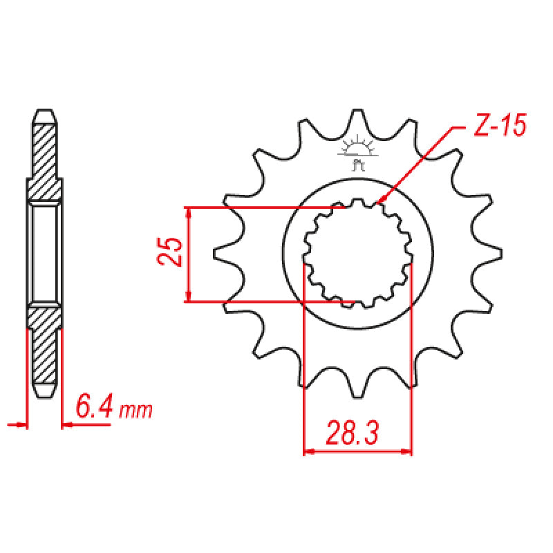 ITL SPR.14T YFZ450 09-13/YFM700R 06-13 (JTF-1592) 110607